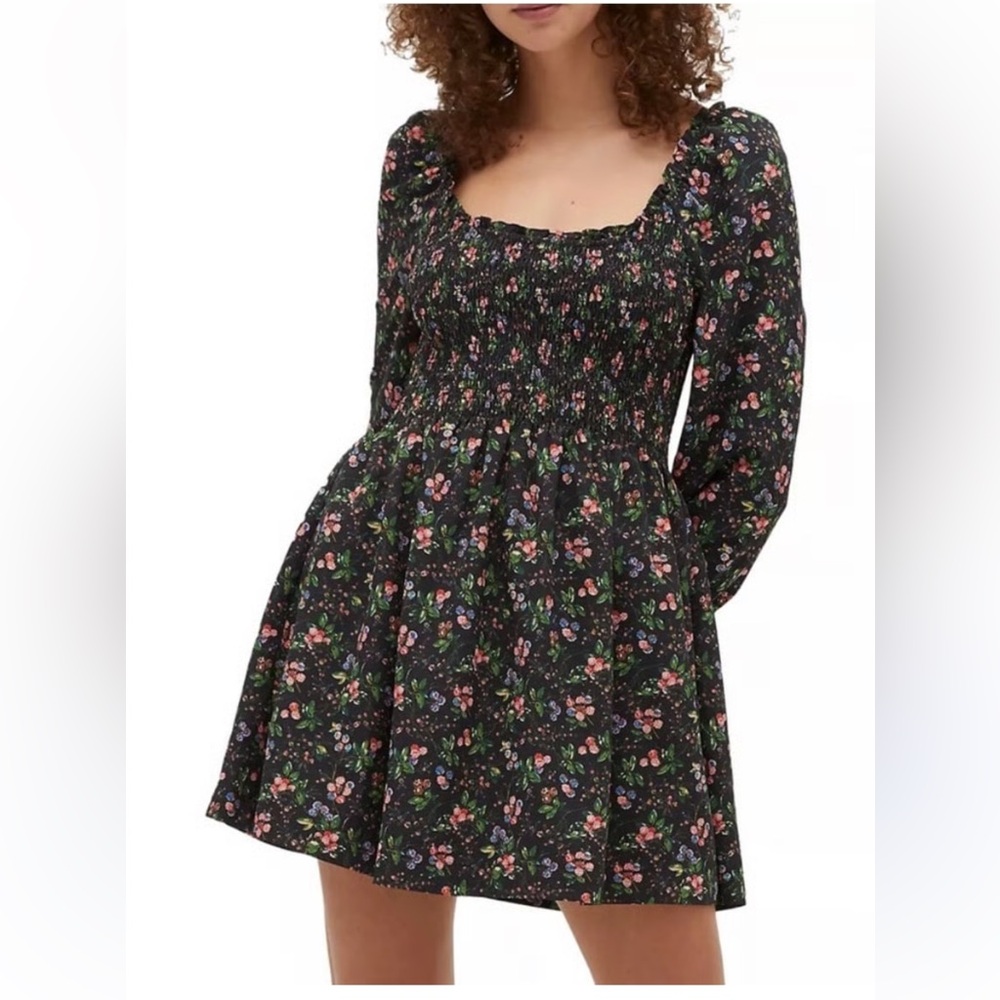 Hill House The Norah Nap Dress- Multi Berry Floral